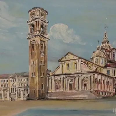 Luigi Buranello Torino Il Duomo
 - Sfumature d´Arte