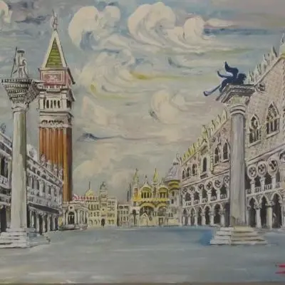 Luigi Buranello Venezia - Piazza San Marco - Sfumature d´Arte