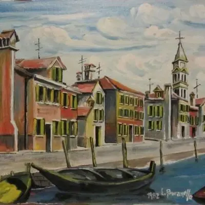 Luigi Buranello Isola di Burano - Sfumature d´Arte