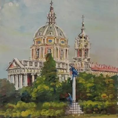 Luigi Buranello La Basilica di Superga - Sfumature d´Arte