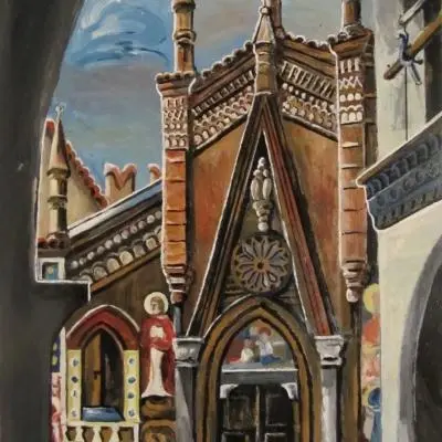 Luigi Buranello Torino - Il Borgo Medievale - Sfumature d´Arte