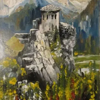 Luigi Buranello Il Forte di Fenestrelle- La garitta del diavolo - Sfumature d´Arte