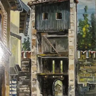 Luigi Buranello Borgo Medievale - Sfumature d´Arte