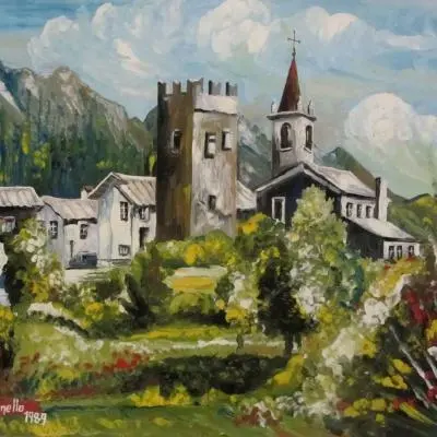 Luigi Buranello La Torre dei Conti di Bard - Sfumature d´Arte