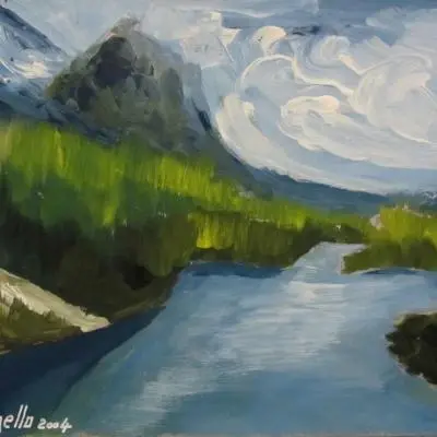 Luigi Buranello Canada-Lake Victoria - Sfumature d´Arte