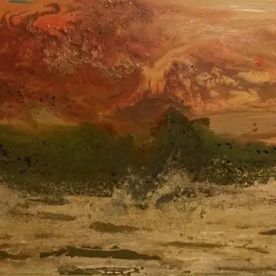 Gigi Robiola Tempesta magmatica - Sfumature d´Arte