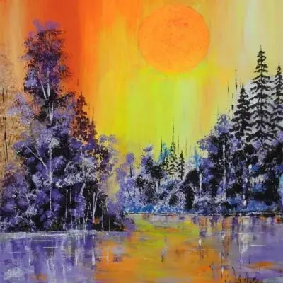 Chiara Maria Rossetti Prima del tramonto - Sfumature d´Arte