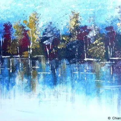 Chiara Maria Rossetti Lento scorre il fiume - Sfumature d´Arte