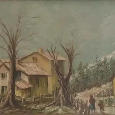 Borgo d'inverno