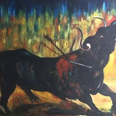 Toro ferito
