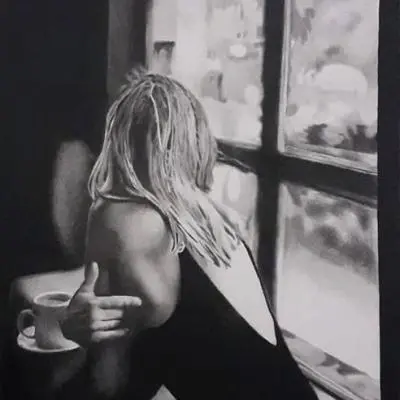 M. Grazia Lenzi Pensieri daventi ad un caffé - Sfumature d´Arte
