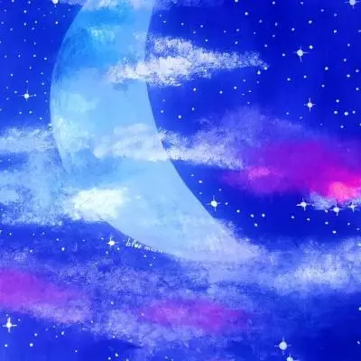 Livia Lizza Luna blu - Sfumature d´Arte