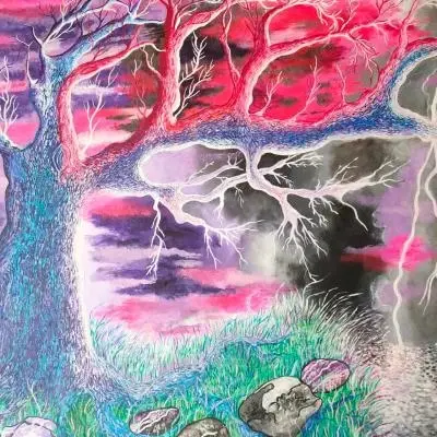 Livia Lizza La tempesta - Sfumature d´Arte