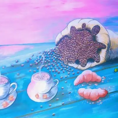 Livia Lizza Colazione al mare - Sfumature d´Arte