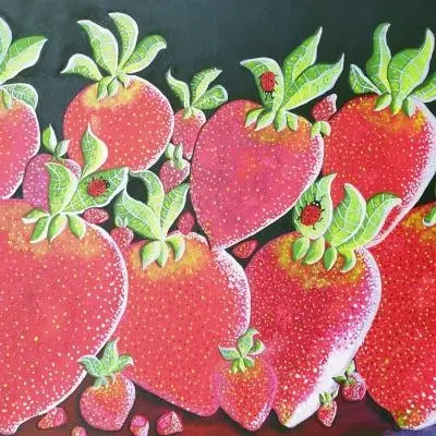 Livia Lizza Le fragolone - Sfumature d´Arte