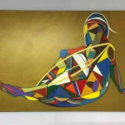 Gianni Vecchione Donna Sulla Sabbia Del Sahara - Sfumature d´Arte