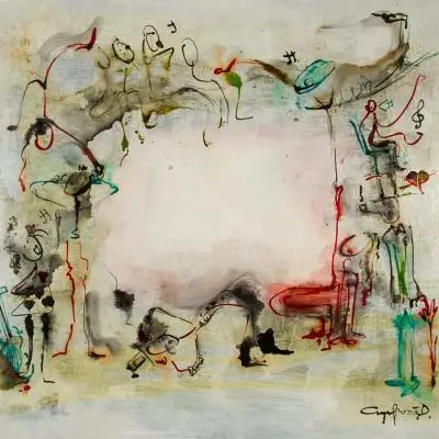 Cinzia Frassà Girotondo con chitarra - Sfumature d´Arte