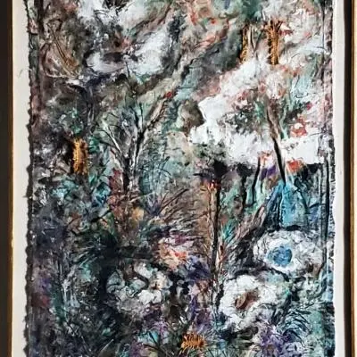 Cinzia Frassà Nasturzi con yuta - Sfumature d´Arte