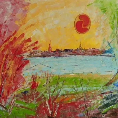 Luigi D'Amato La laguna - Sfumature d´Arte