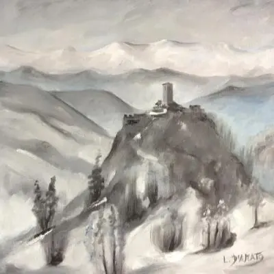 Luigi D'Amato Castello di Graines - Brusson - Sfumature d´Arte