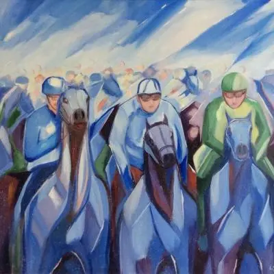 Luigi D'Amato Palio di Asti - Sfumature d´Arte