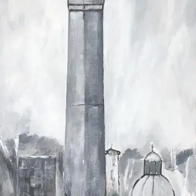 Luigi D'Amato Bologna - La Torre degli Asinelli - Sfumature d´Arte