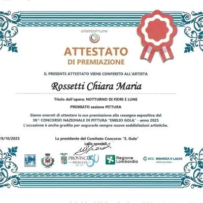 Emilio Gola concorso nazionale di pittura